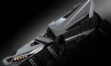ASRock z390 motherboard's I/O armor